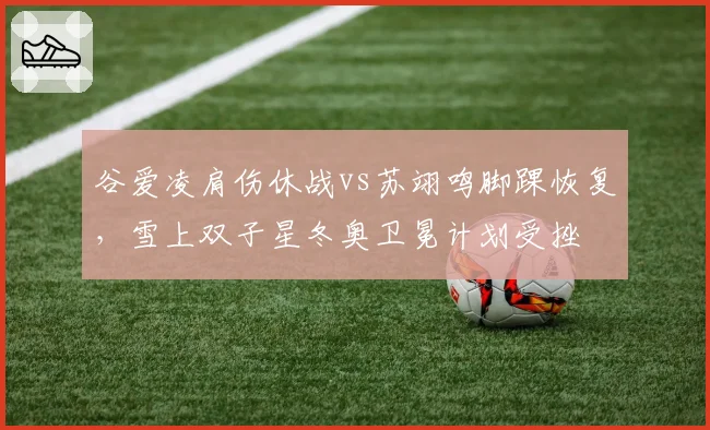 谷爱凌肩伤休战vs苏翊鸣脚踝恢复,雪上双子星冬奥卫冕计划受挫