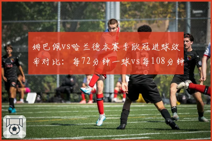 姆巴佩vs哈兰德本赛季欧冠进球效率对比：每72分钟一球vs每108分钟一球